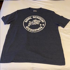 EUC Under Armour Naval Academy Midshipmen T Shirt